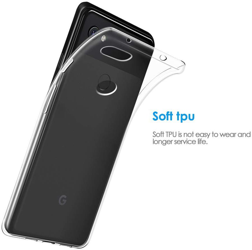 Google Pixel 3A XL Hoesje Dun TPU Transparant afbeelding 4