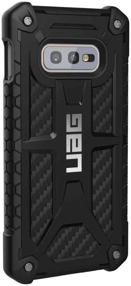 Urban Armor Gear Monarch Hoesje Samsung Galaxy S10E Carbon afbeelding 9