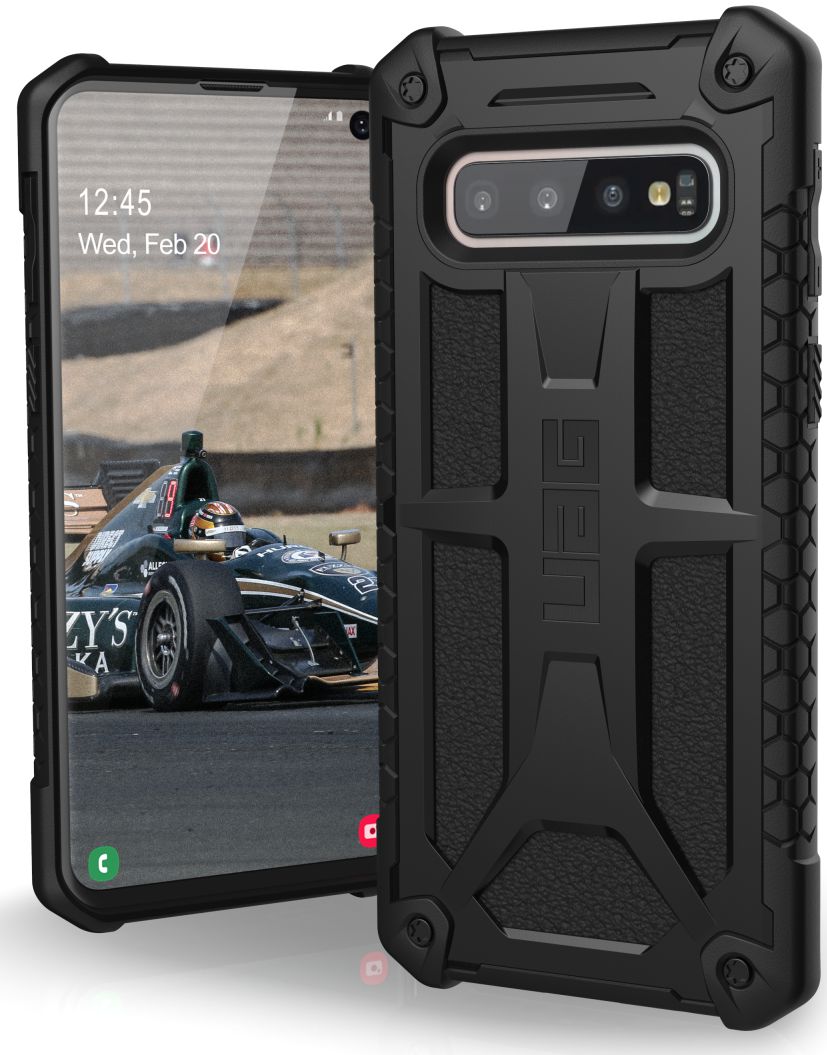 Urban Armor Gear Monarch Hoesje Samsung Galaxy S10 Black afbeelding 1