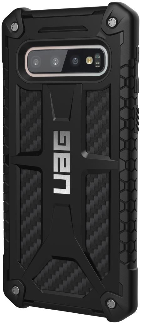 Urban Armor Gear Monarch Hoesje Samsung Galaxy S10 Carbon afbeelding 8