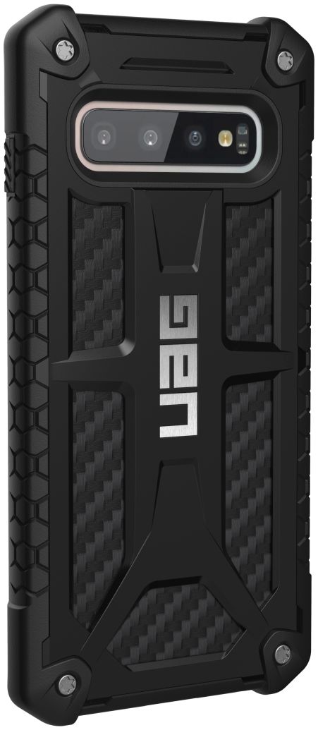 Urban Armor Gear Monarch Hoesje Samsung Galaxy S10 Carbon afbeelding 9