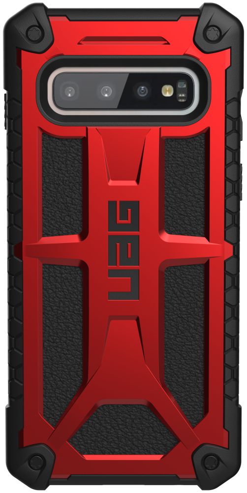 Urban Armor Gear Monarch Hoesje Samsung Galaxy S10 Crimson afbeelding 2