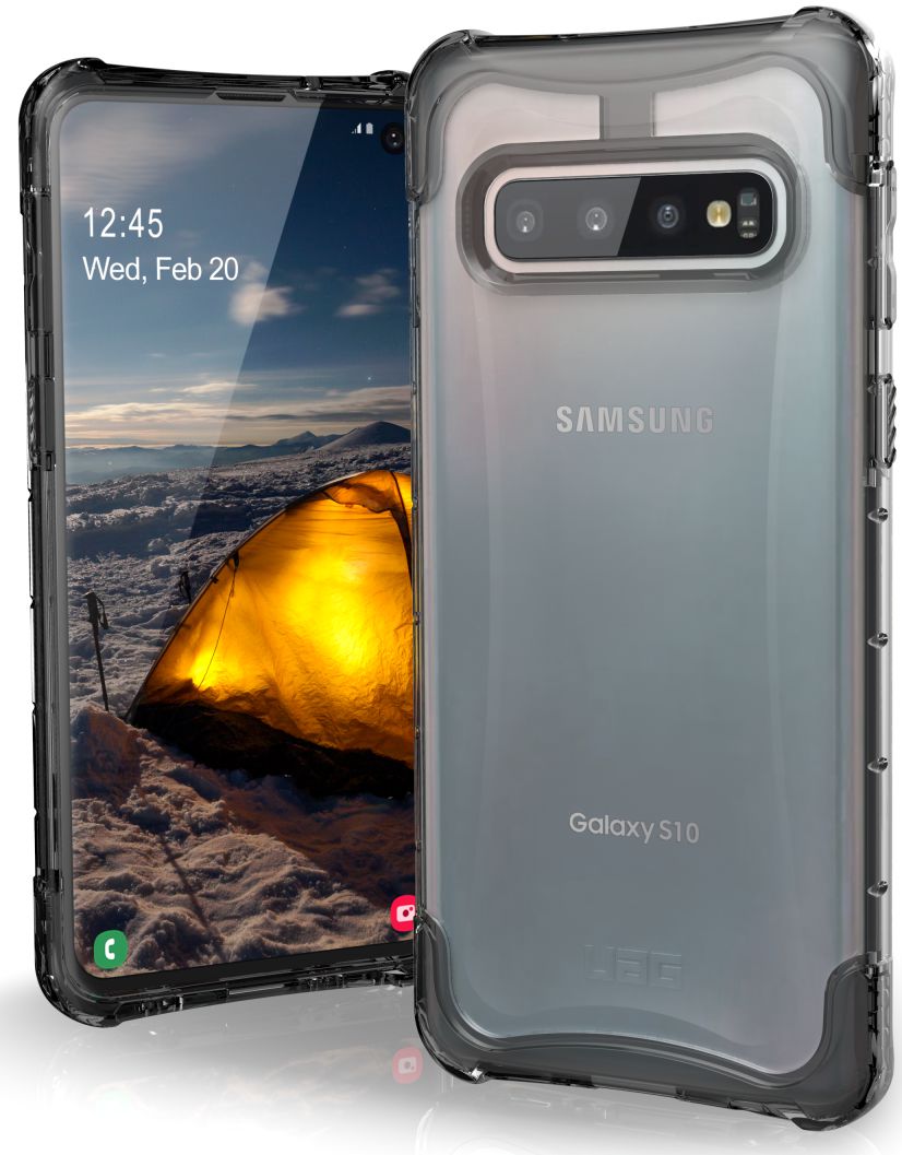 Urban Armor Gear Plyo Hoesje Samsung Galaxy S10 Ice afbeelding 1