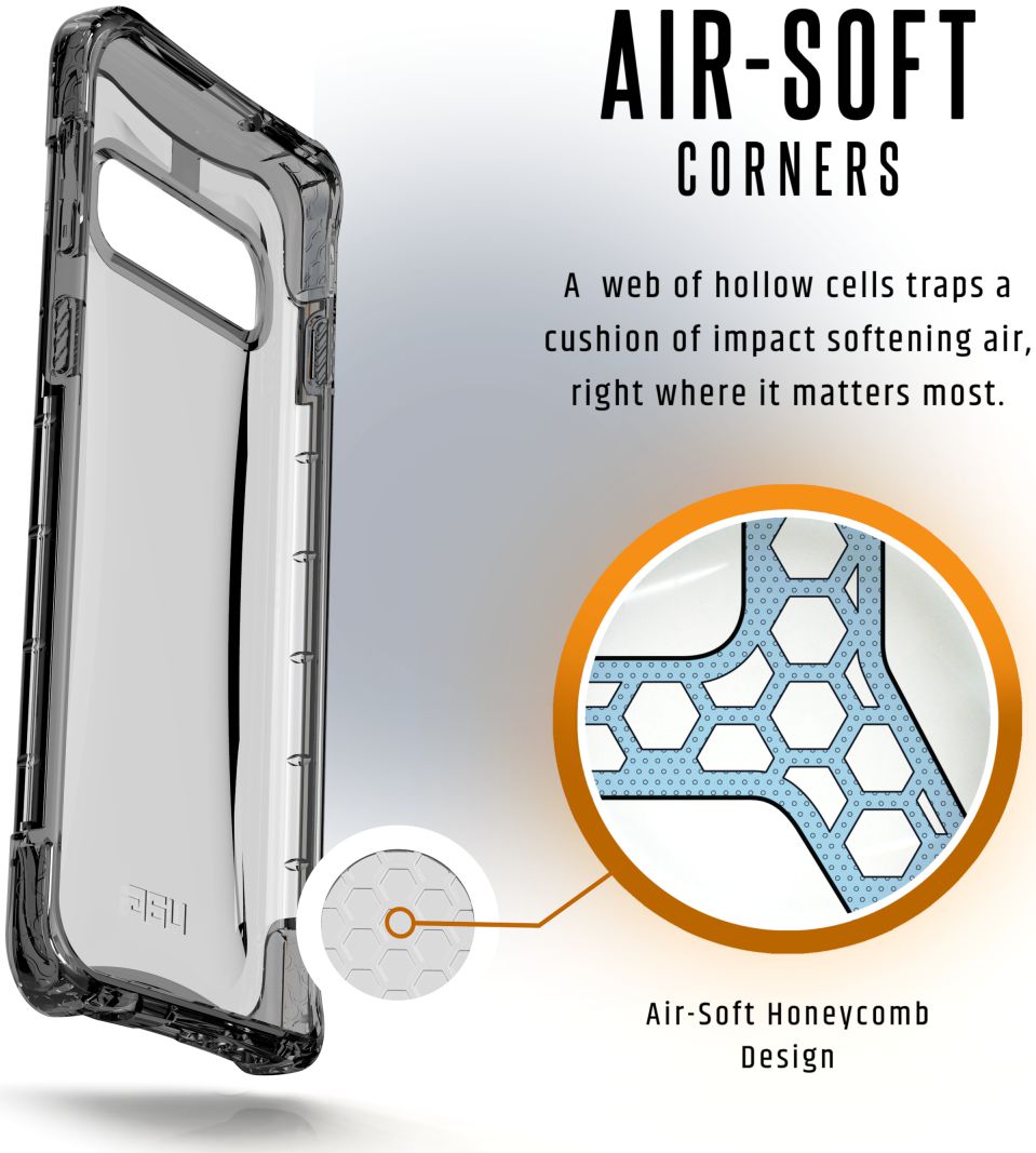 Urban Armor Gear Plyo Hoesje Samsung Galaxy S10 Ice afbeelding 5