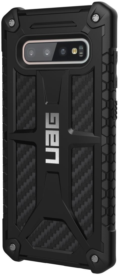 Urban Armor Gear Monarch Hoesje Samsung Galaxy S10 Plus Carbon afbeelding 8