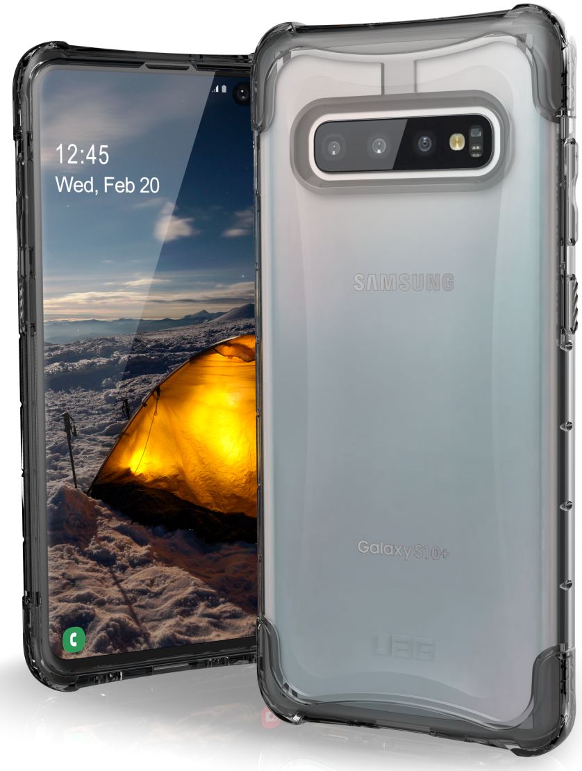 Urban Armor Gear Plyo Hoesje Samsung Galaxy S10 Plus Ice afbeelding 1
