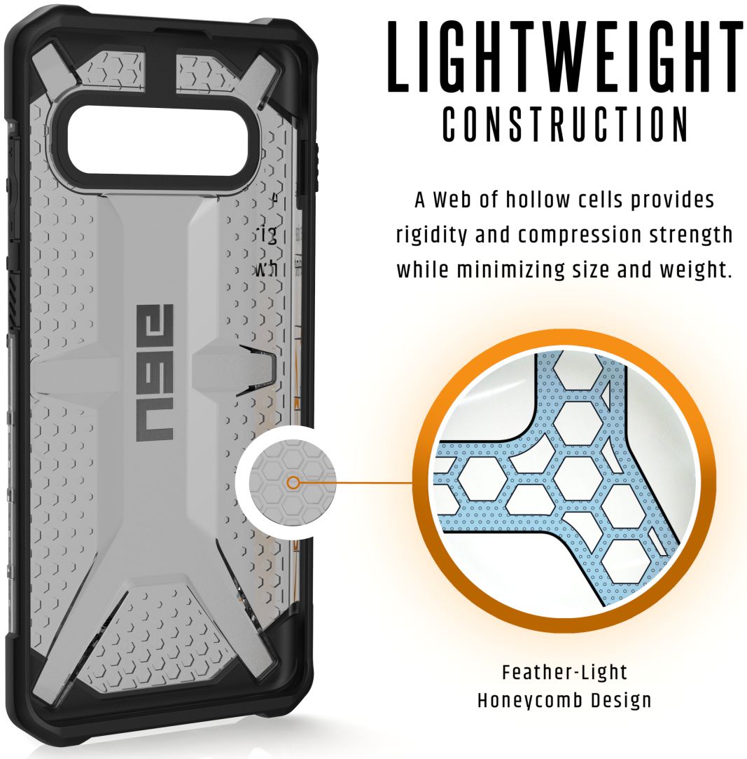 Urban Armor Gear Plasma Hoesje Samsung Galaxy S10 Plus Ash afbeelding 5
