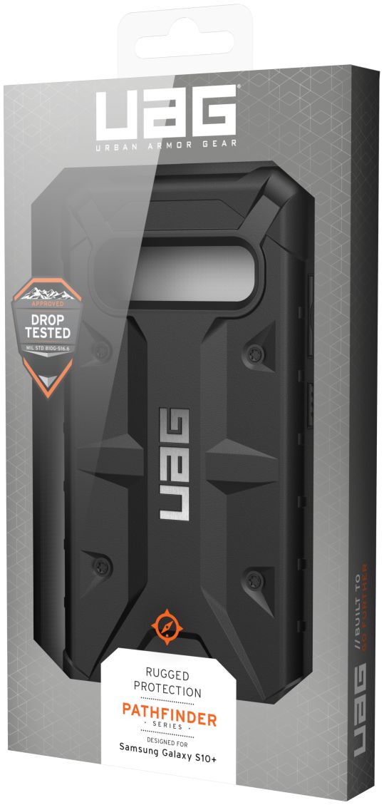 Urban Armor Gear Pathfinder Hoesje Samsung Galaxy S10 Plus Black afbeelding 15