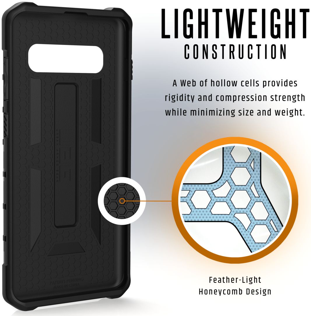 Urban Armor Gear Pathfinder Hoesje Samsung Galaxy S10 Plus Black afbeelding 5