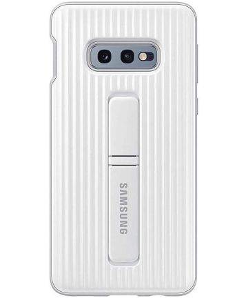 Samsung Galaxy S10E Protect Stand Cover Wit Hoesjes