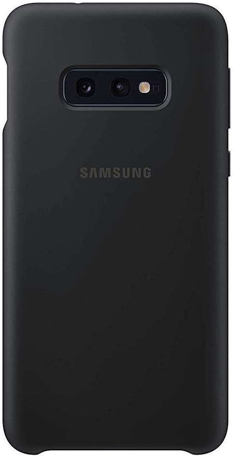Samsung Galaxy S10E Silicone Cover Zwart afbeelding 1