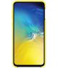 Samsung Galaxy S10E Silicone Cover Geel