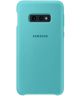 Samsung Galaxy S10E Silicone Cover Groen