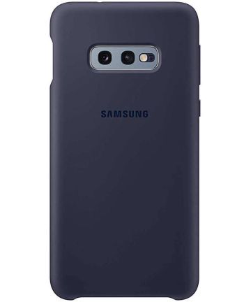 Samsung Galaxy S10E Silicone Cover Navy Hoesjes