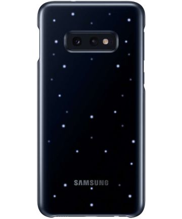 Samsung Galaxy S10E LED Cover Zwart Hoesjes