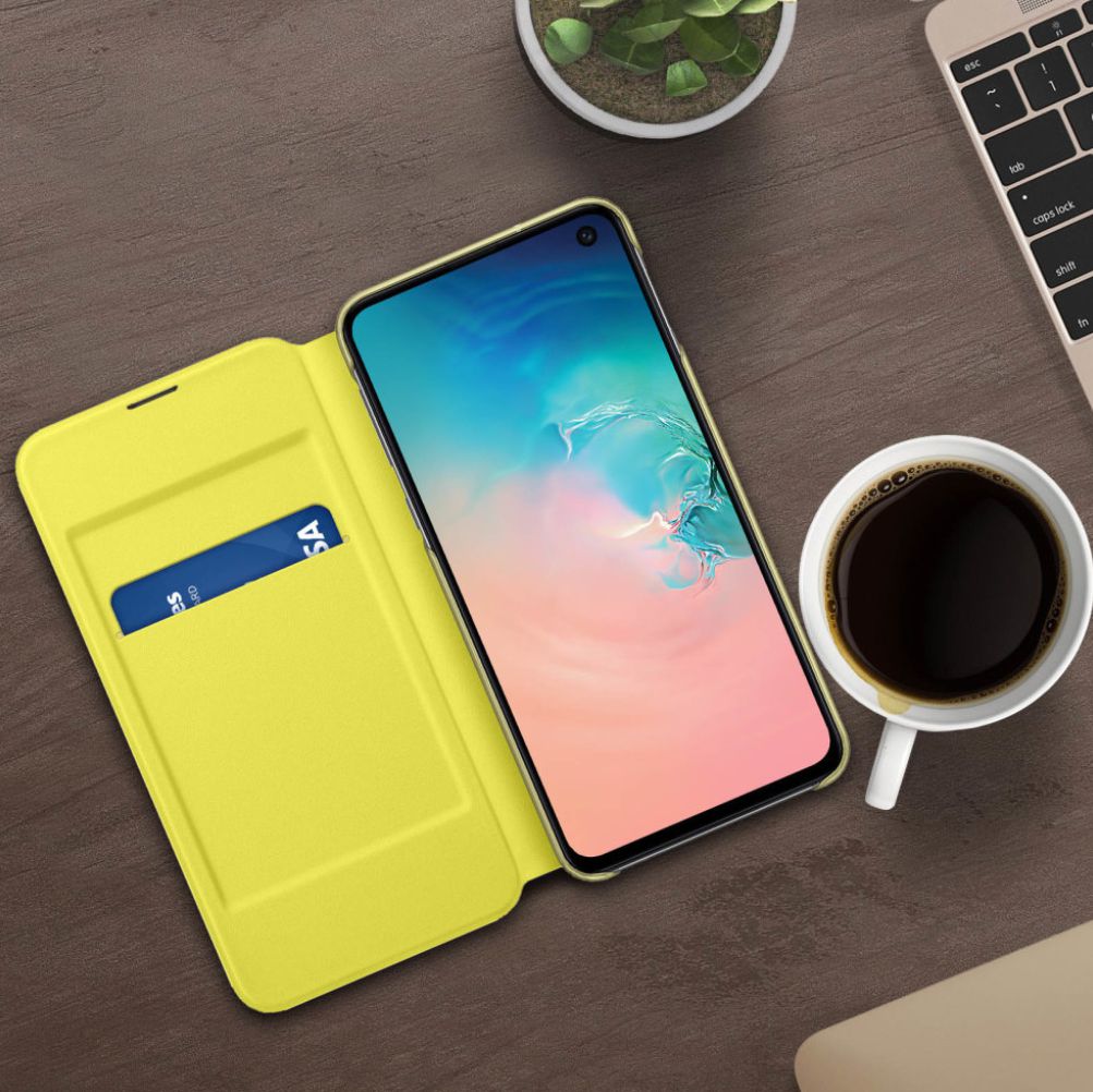 Samsung Galaxy S10E LED View Cover Wit afbeelding 4