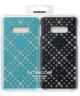 Samsung Galaxy S10E Pattern Cover Zwart/Groen