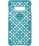 Samsung Galaxy S10E Pattern Cover Zwart/Groen