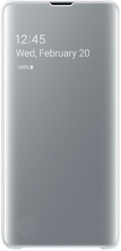 Samsung Galaxy S10 Clear View Cover Wit afbeelding 1