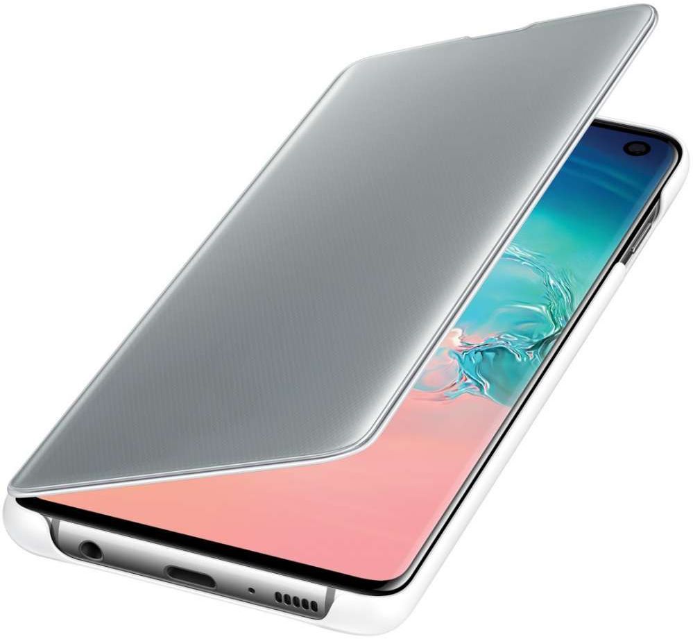 Samsung Galaxy S10 Clear View Cover Wit afbeelding 2