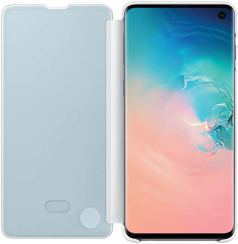 Samsung Galaxy S10 Clear View Cover Wit afbeelding 3