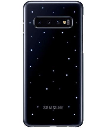 Samsung Galaxy S10 LED Cover Zwart Hoesjes