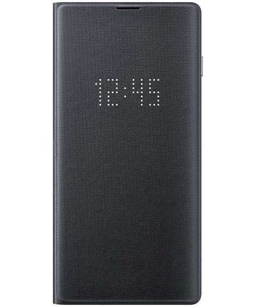 Samsung Galaxy S10 LED View Cover Zwart Hoesjes