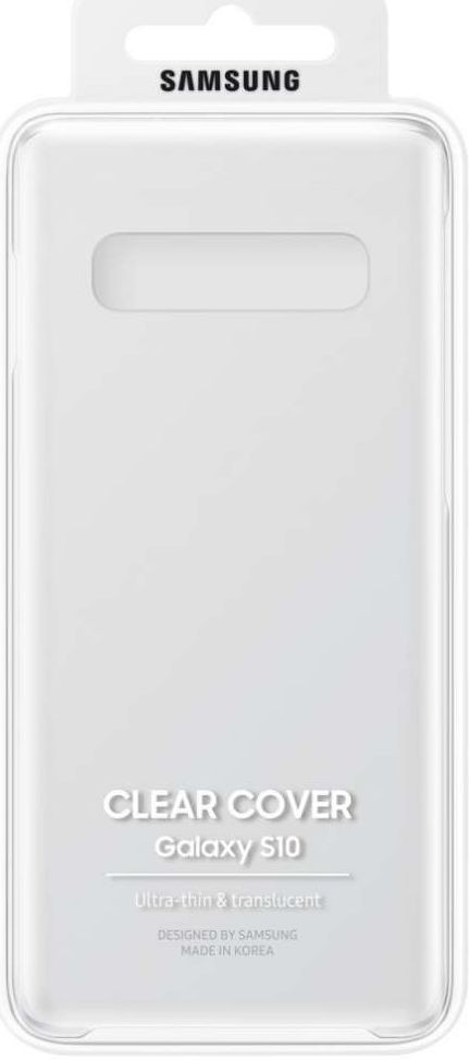Samsung Galaxy S10 Clear Cover Transparant afbeelding 4