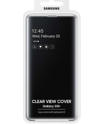 samsung galaxy s10 plus clear view cover