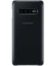 Samsung Galaxy S10 Plus Clear View Cover Zwart