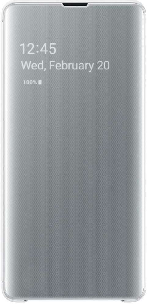 Samsung Galaxy S10 Plus Clear View Cover Wit afbeelding 1