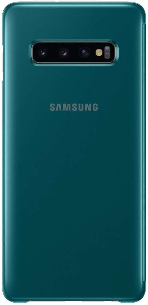Samsung Galaxy S10 Plus Clear View Cover Groen afbeelding 4
