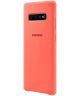 Samsung Galaxy S10 Plus Silicone Cover Roze