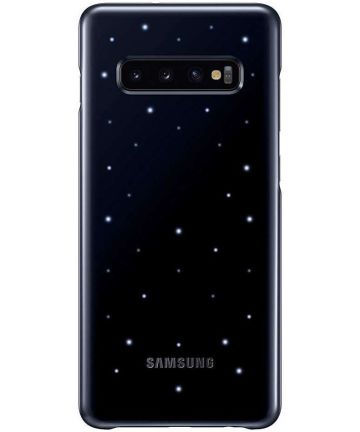 Samsung Galaxy S10 Plus LED Cover Zwart Hoesjes