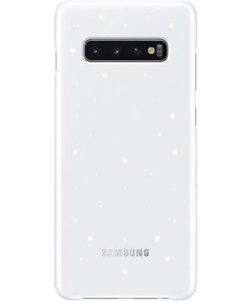 Samsung Galaxy S10 Plus LED Cover Wit Hoesjes