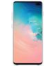 Samsung Galaxy S10 Plus Leather Cover Wit