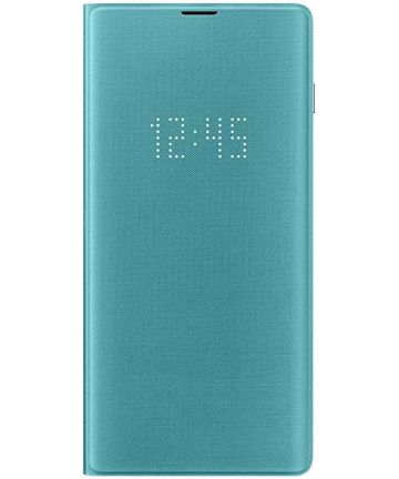 Samsung Galaxy S10 Plus LED View Cover Groen Hoesjes
