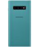 Samsung Galaxy S10 Plus LED View Cover Groen