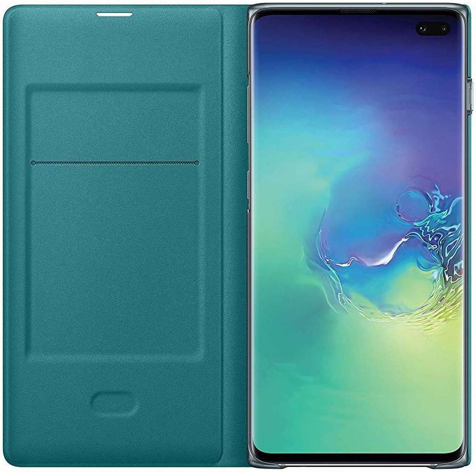 Samsung Galaxy S10 Plus LED View Cover Groen afbeelding 3