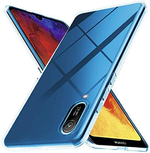 Huawei Y6s / Y6 (2019) Hoesje Dun TPU Transparant afbeelding 1