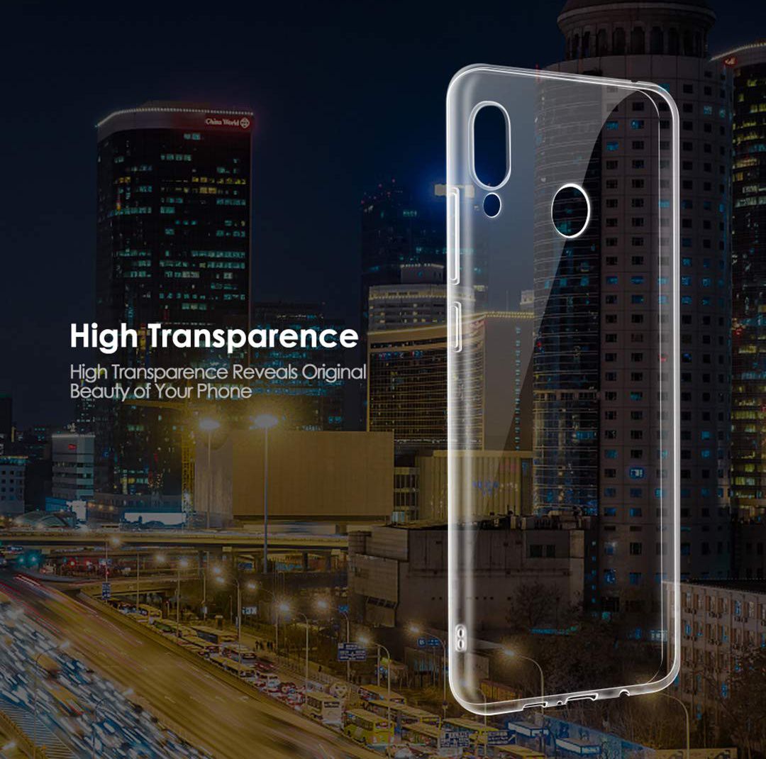 Samsung Galaxy A40 Hoesje Dun TPU Transparant afbeelding 7