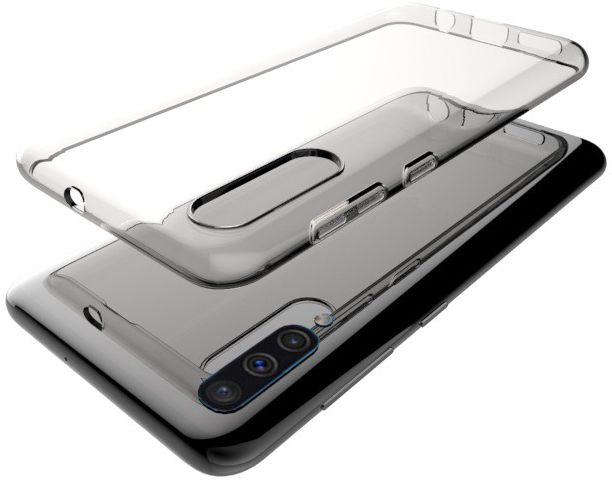 Samsung Galaxy A50 Hoesje Dun TPU Transparant afbeelding 5