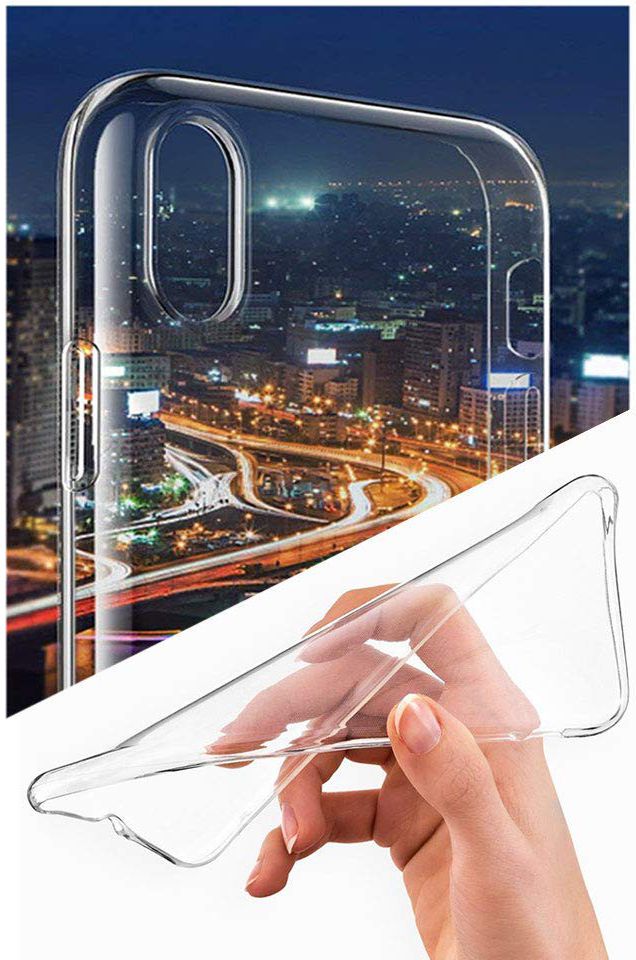 Samsung Galaxy A50 Hoesje Dun TPU Transparant afbeelding 4