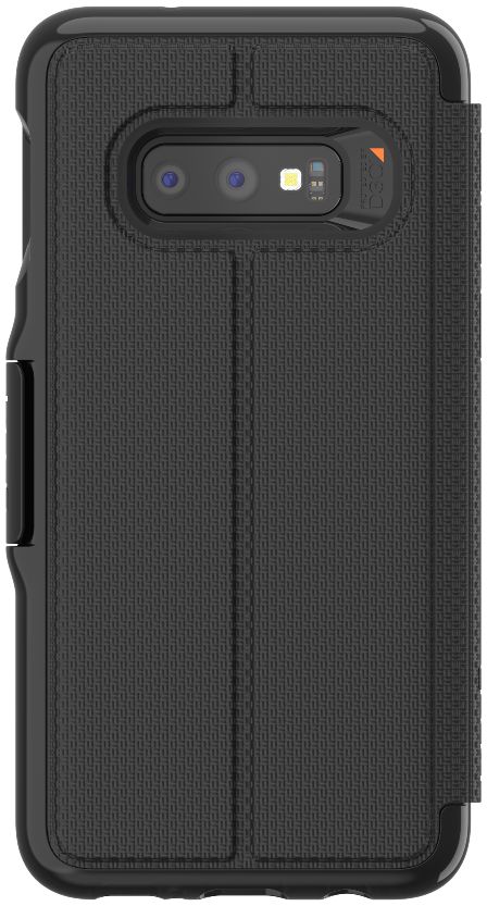 Gear4 D3O Oxford Book Case Hoesje Samsung Galaxy S10E Zwart afbeelding 2