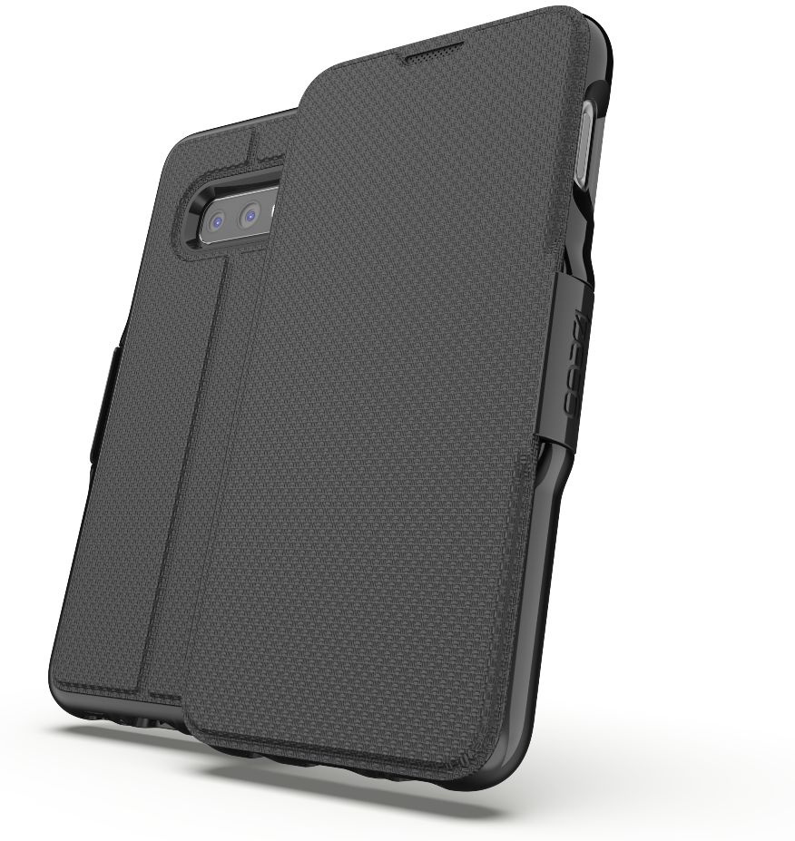 Gear4 D3O Oxford Book Case Hoesje Samsung Galaxy S10E Zwart afbeelding 6