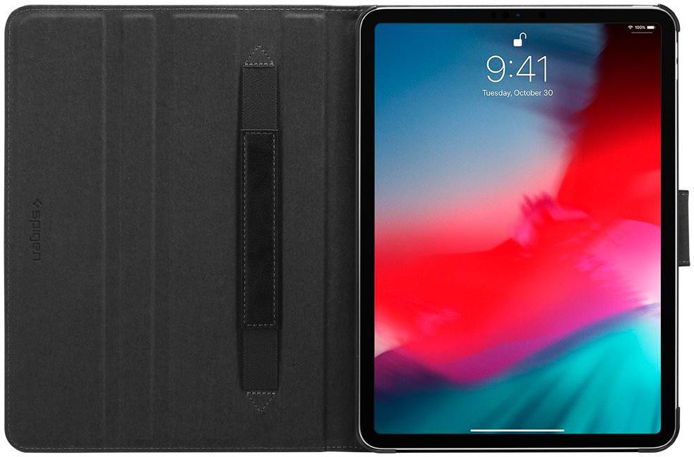 Spigen Stand Folio Apple iPad Pro 11 2018 / Air 2020 Hoes Zwart afbeelding 8