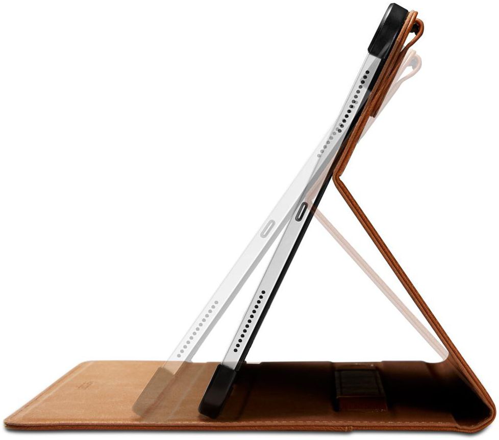 Spigen Stand Folio Apple iPad Pro 11 (2018) Hoes Bruin afbeelding 11
