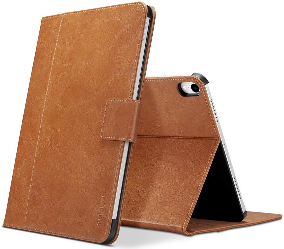 Spigen Stand Folio Apple iPad Pro 11 (2018) Hoes Bruin afbeelding 2