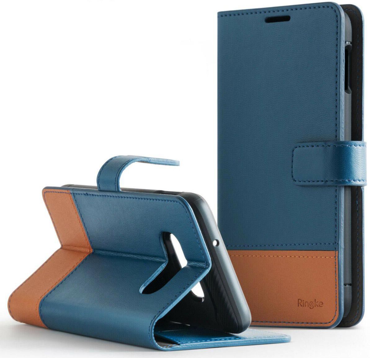 Ringke Wallet Samsung Galaxy S10 Book Case Blauw afbeelding 10