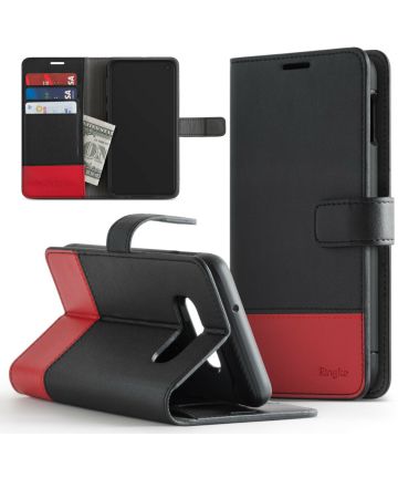 Ringke Wallet Samsung Galaxy S10E Book Case Zwart Hoesjes